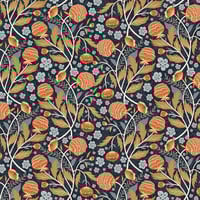 Image 5 of BLUE MOUNTAIN SHERBET-The Old Garden Baskets Quilt Kit 66" x 80"