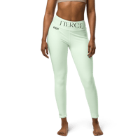 Image 19 of FIERCE Honeydew Yoga Leggings