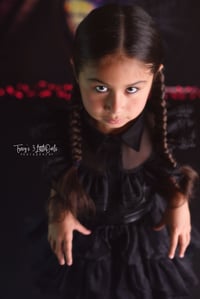 Image 3 of Wednesday Addams Portrait + Glitter Session 