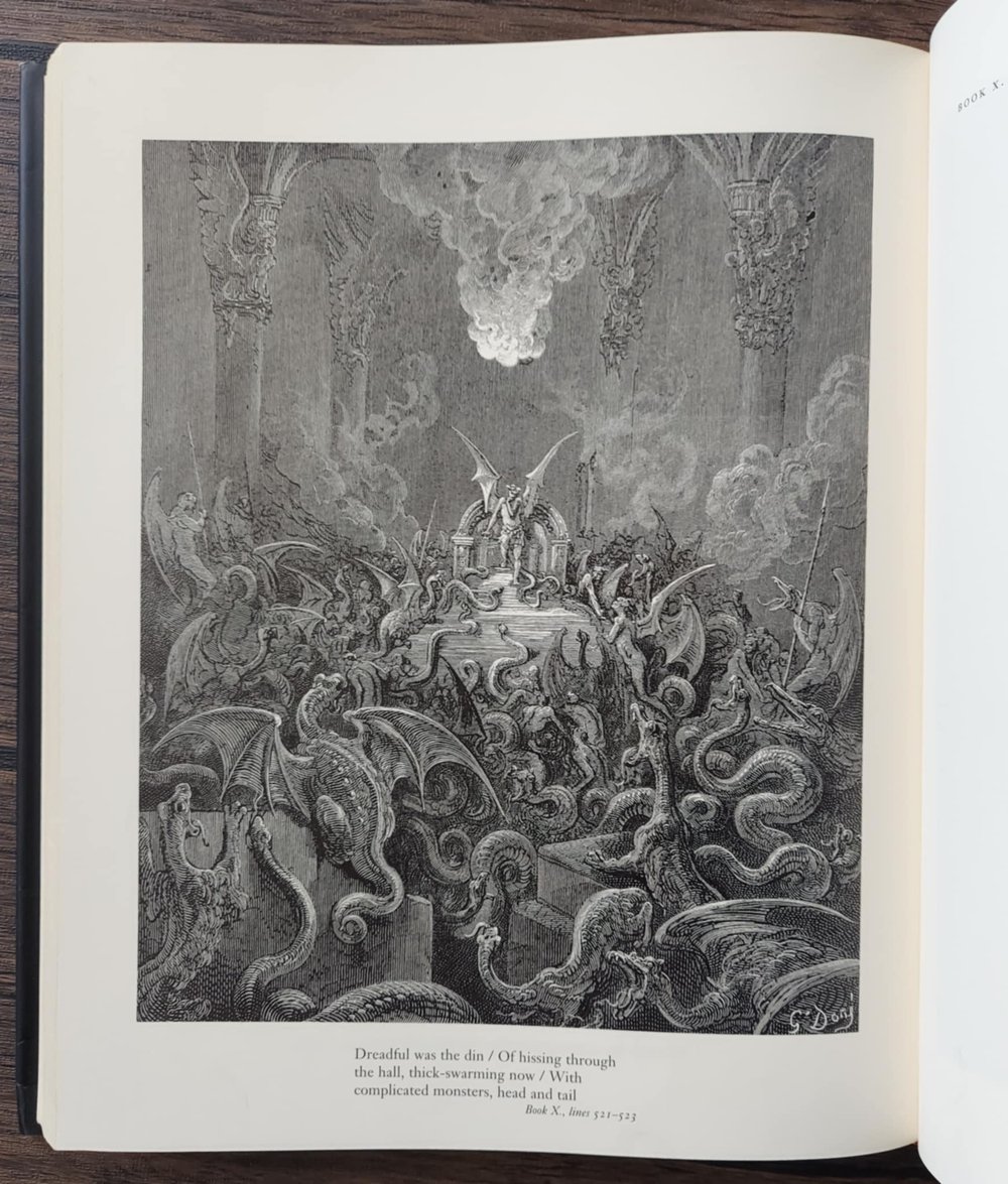 Milton's Paradise Lost (Complete & Unabridged), by John Milton with illustrations by Gustave Dore