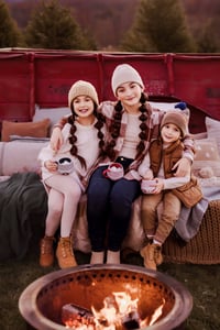 Image 3 of Holiday Campfire Petite Sessions | JSP Private Shooting Location