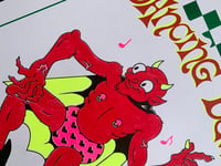 Image 4 of Dancing Devil - Brandon O’Rourke - Riso Print