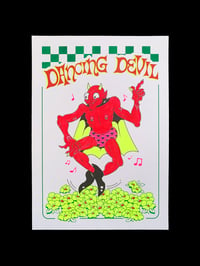 Image 1 of Dancing Devil - Brandon O’Rourke - Riso Print