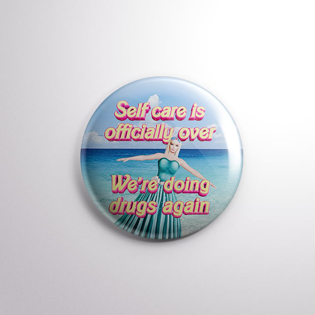 Self Care Pins | Animated Text Caps