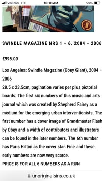 Image 2 of SWINDLE magazine/books