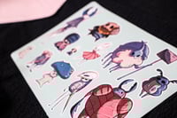 Image 1 of Planche de stickers Hollow Knight