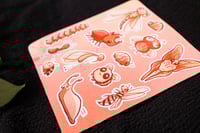 Image 1 of Planche de stickers Insectes