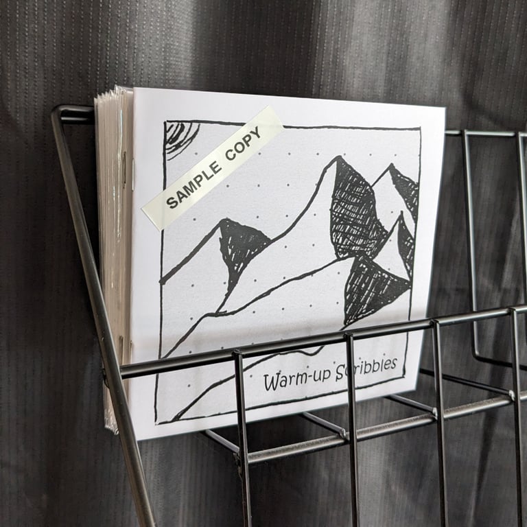 Warm-Up Scribbles - Mini Zine Image 5
