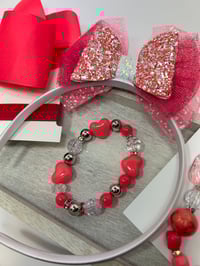 Image 9 of Fuchsia Bow Set
