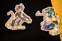Image 1 of Lot de 2 stickers holographique Magdala