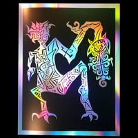 Image 1 of CREATOR - FOIL PRINT - 8.5" x 11"