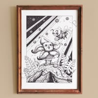 "Flower Baby" Original Drawing