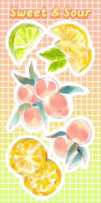 Image 3 of FRUIT STICKERS
