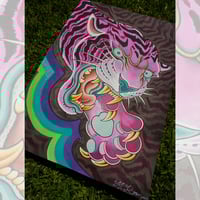 Trippy Pink Tiger