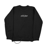 Image 1 of MURAL BLACK SWEATSHIRT