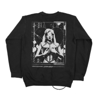 Image 2 of MURAL BLACK SWEATSHIRT