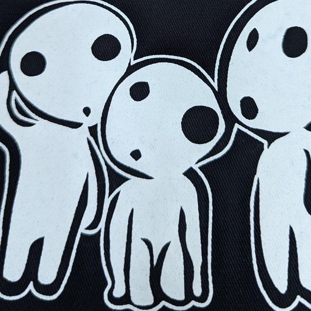 KODAMA canvas sew-on BLACK patch