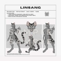 LINSANG LINEART TEMPLATE