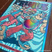 Image 3 of Official Primus Gig Poster - 8.5.24 show - Cuyahoga Falls, OH - Rainbow Foil