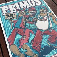 Image 1 of Official Primus Gig Poster - 8.5.24 show - Cuyahoga Falls, OH