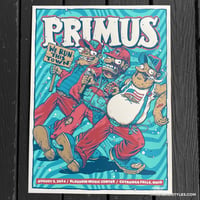 Image 5 of Official Primus Gig Poster - 8.5.24 show - Cuyahoga Falls, OH