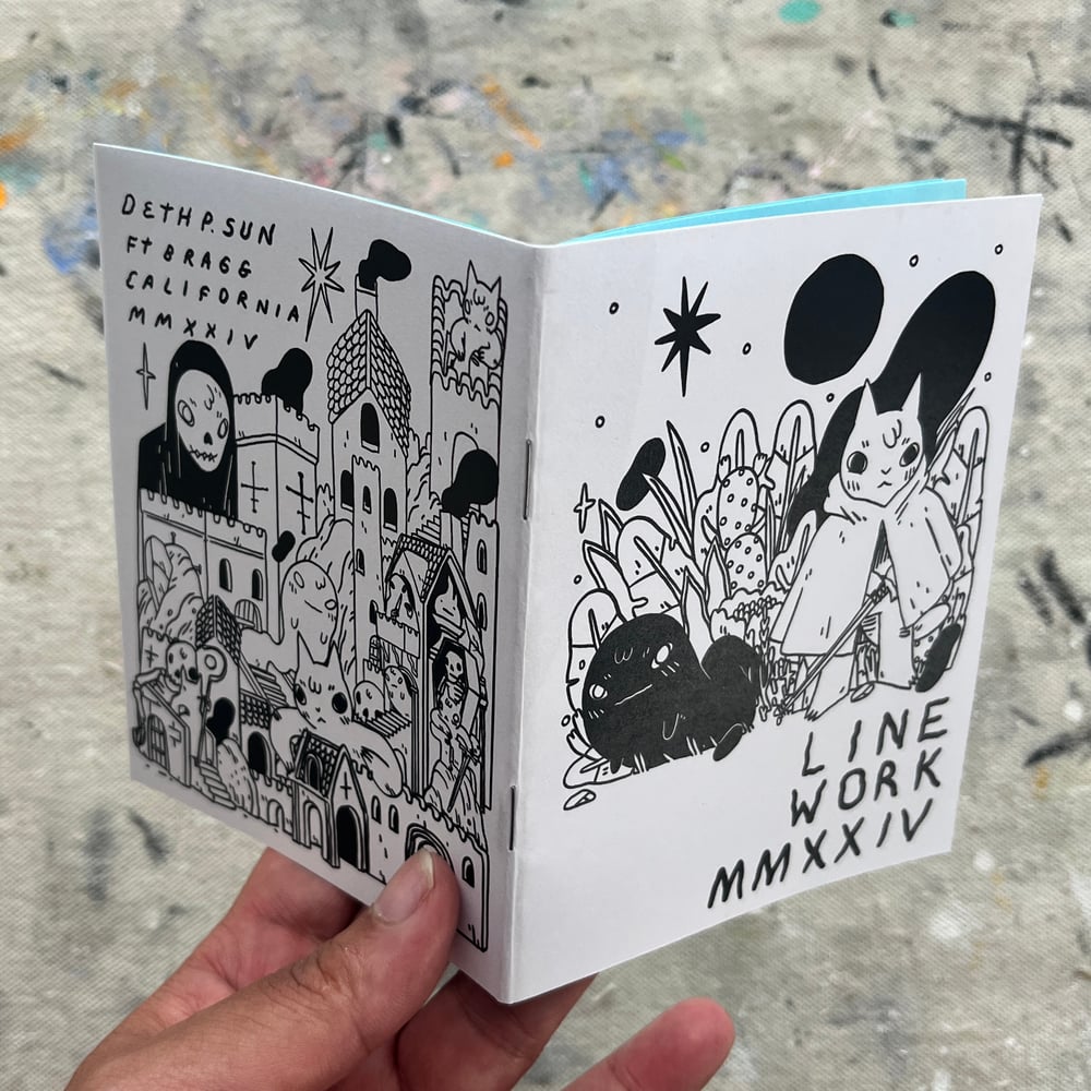 Image of Line Work MMXXIV Drawing Zine