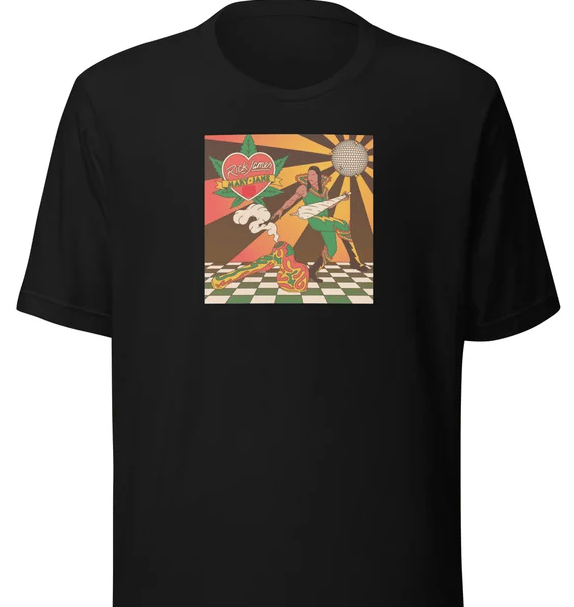 RICK JAMES - MARY JANE JOINT ART    "boogie tee"  