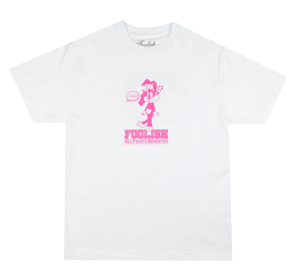 Image of Get Even Tee (White)