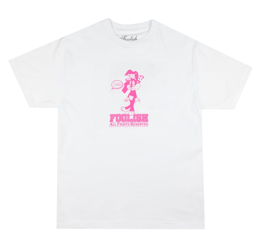 Image of Get Even Tee (White)