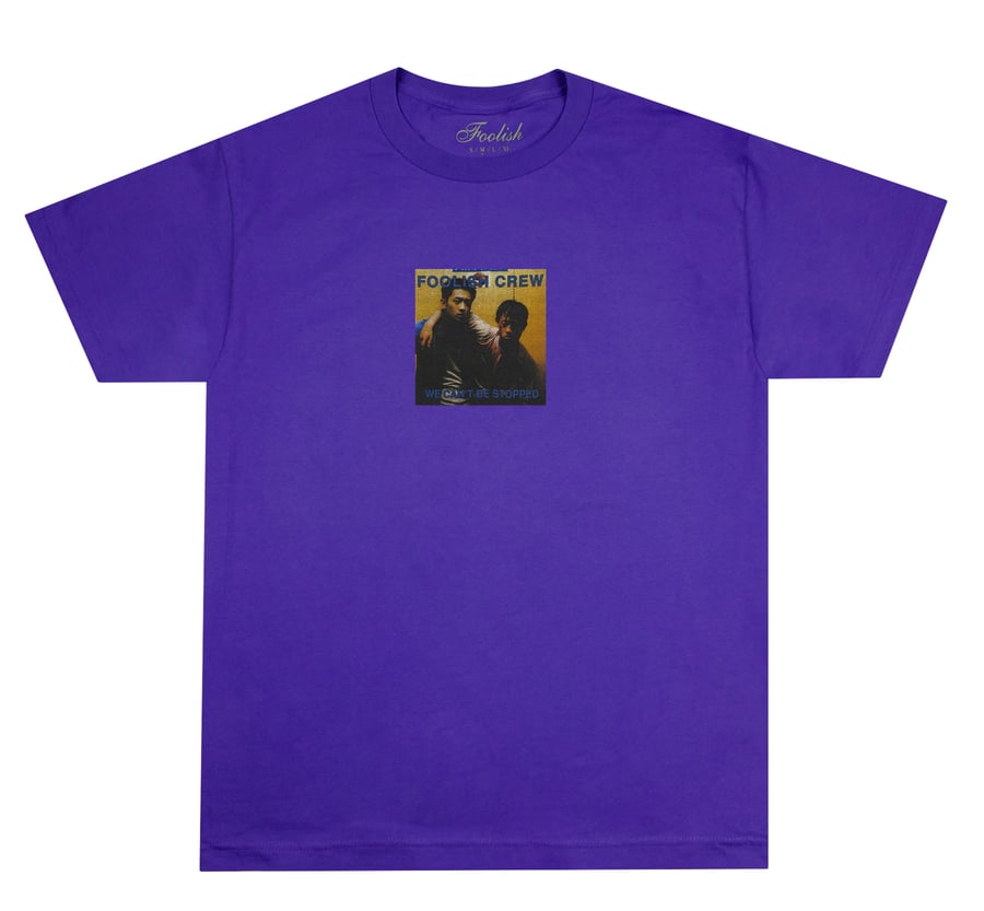 Image of Neon God Tee (Purple)