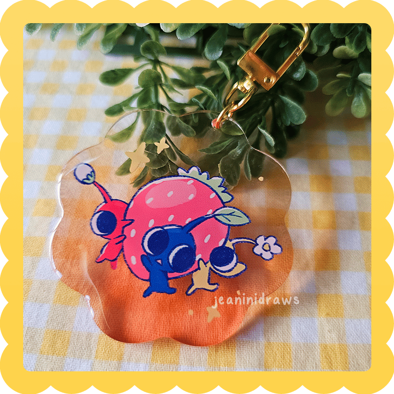 Image of pikmin ✨ epoxy charm