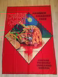 CANNIBAL CORPSE - Hammer smashed face Flag (cloth poster Banner tapestry) Death metal