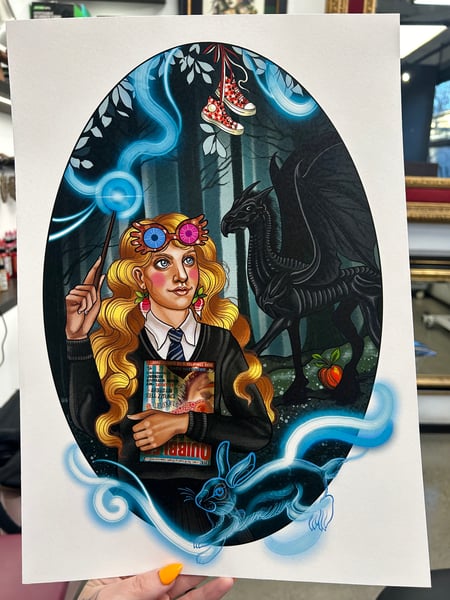Image of Luna A3 print