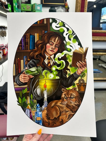 Image of Hermione A3 print