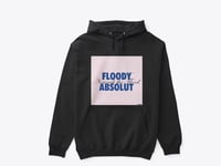 FLOODY ABSOLUT - BLACK HOODIE