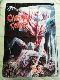 CANNIBAL CORPSE - Tomb of the mutilated Flag (cloth poster Banner tapestry) Death metal