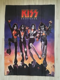 KISS - Destroyer Flag (cloth poster Banner tapestry) Heavy metal Hard Rock