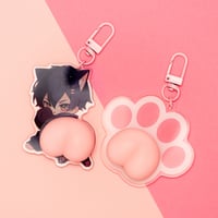 Image 2 of Kitty paw with peach