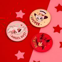 Image 2 of Hazbin Hotel Mini Badge