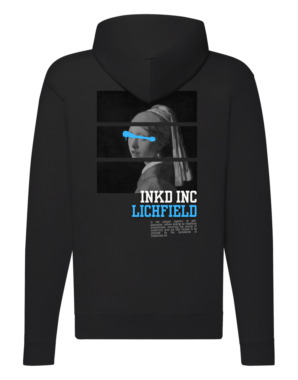 Non conformity (blue lady): hoodie 