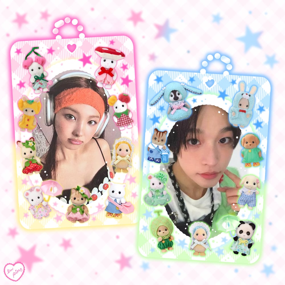 Sylvanian Cuties Doubled Sided Acrylic Photocard Holder