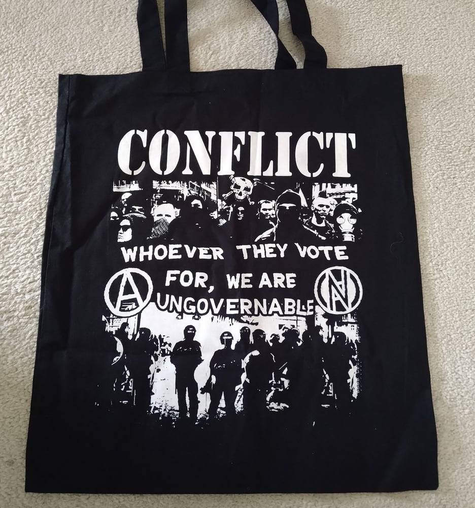 Image of Conflict - We Are Ungovernable Tote Bag