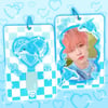 Dolphin Plush Plush Acrylic Photocard Holder