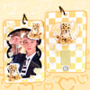 Cheetah Plush Plush Acrylic Photocard Holder