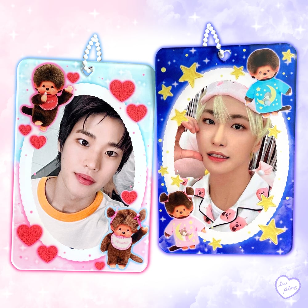 Monchhichi Double Sided Acrylic Photocard Holder