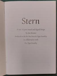 Image 2 of Stern: A New 16pt Metal and Digital Design