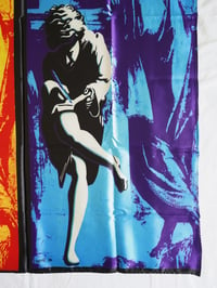 Image 4 of GUNS N ROSES - Use your Illusion I and II Flag (cloth poster Banner tapestry) Heavy metal Slash Axl