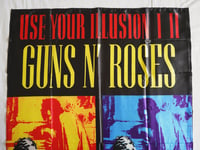 Image 7 of GUNS N ROSES - Use your Illusion I and II Flag (cloth poster Banner tapestry) Heavy metal Slash Axl