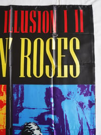 Image 9 of GUNS N ROSES - Use your Illusion I and II Flag (cloth poster Banner tapestry) Heavy metal Slash Axl