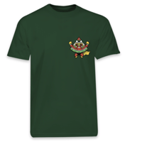 Image 4 of CEASEFIRE Forest Green Unisex T